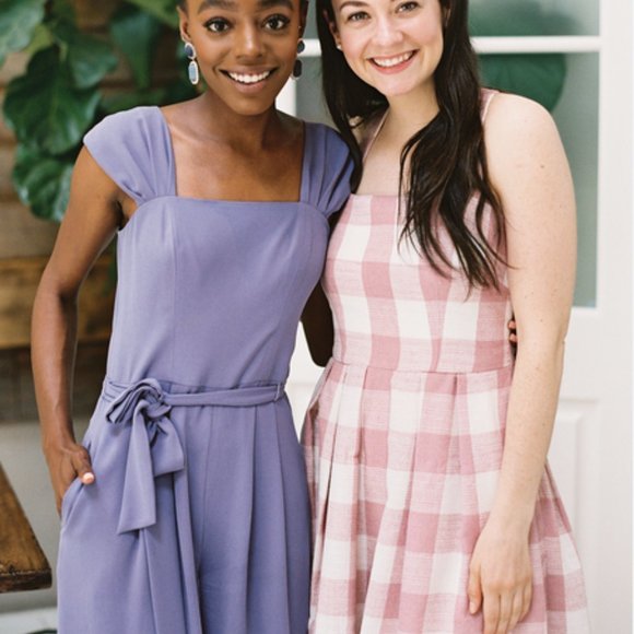 Gal Meets Glam Collection - Veronica Jumpsuit - Lavender Purple Romper - Picture 3 of 8